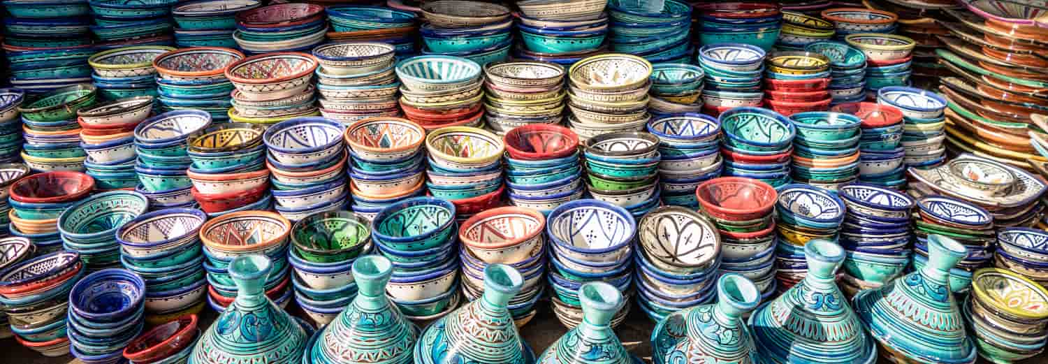 Plats souk Marrakech