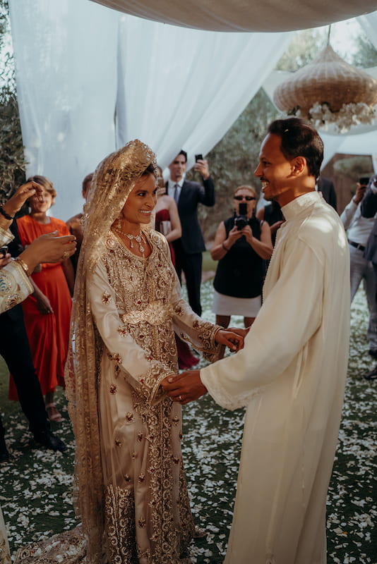 mariage franco-marocain à la Villa Taj