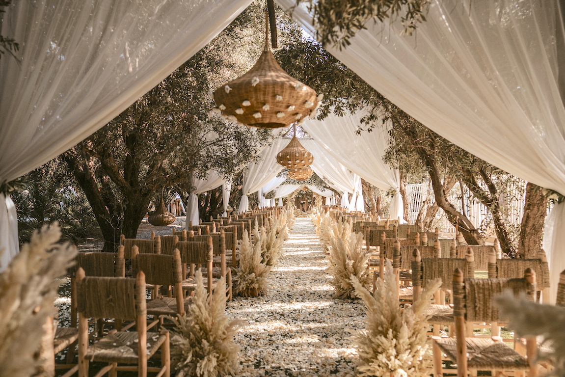 les plus beaux lieux de mariage à Marrakech