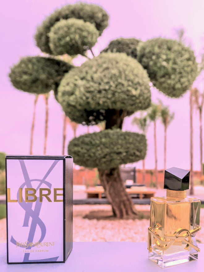 Parfum Libre de la marque Yves Saint Laurent chez la Villa Taj