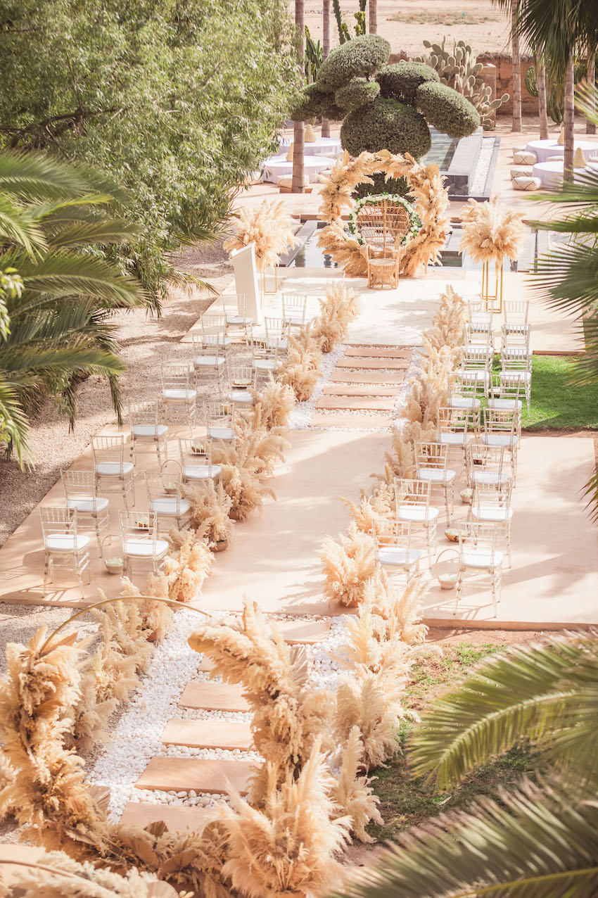 Les 5 plus beaux lieux de mariage à Marrakech