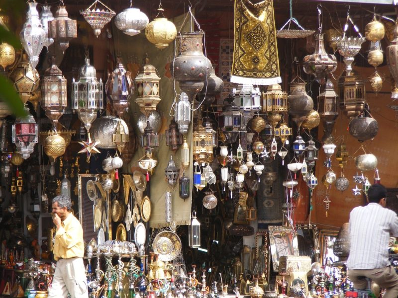 Boutique du souk de Marrakech