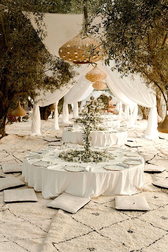 Diner mariage marocain
