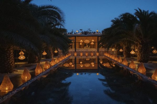 Vue panoramique villa Marrakech