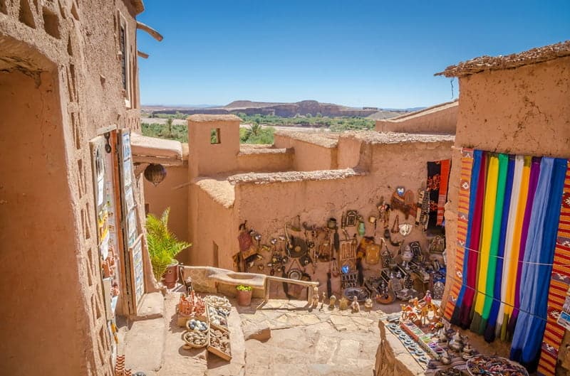 Ruelles à Ksar Aït Ben Haddou