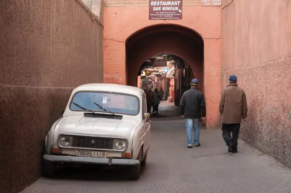 Rue de Marrakech le maroc et sa vaccination
