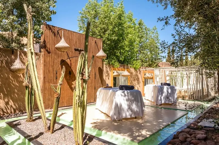 Tables de massage Villa Taj