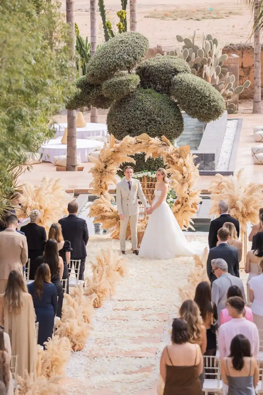 Les 5 plus beaux lieux de mariage à Marrakech