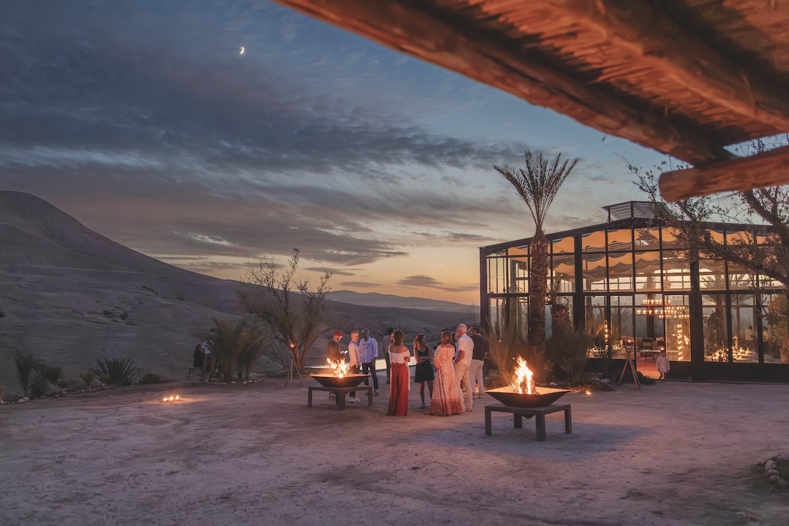 seminaire desert marrakech agafay camp